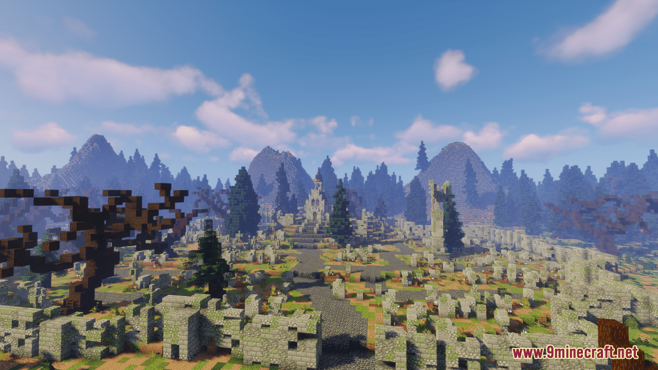 Graveyard Chapel Map (1.21.3, 1.20.1) - A Haunting Landscape - Aadhu.com