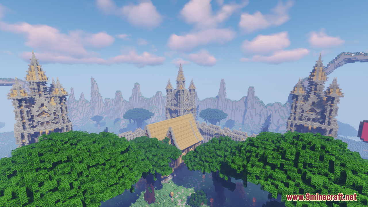 Warzone Fantasy Spawn Map (1.21.3, 1.20.1) - PvP Faction Adventure ...