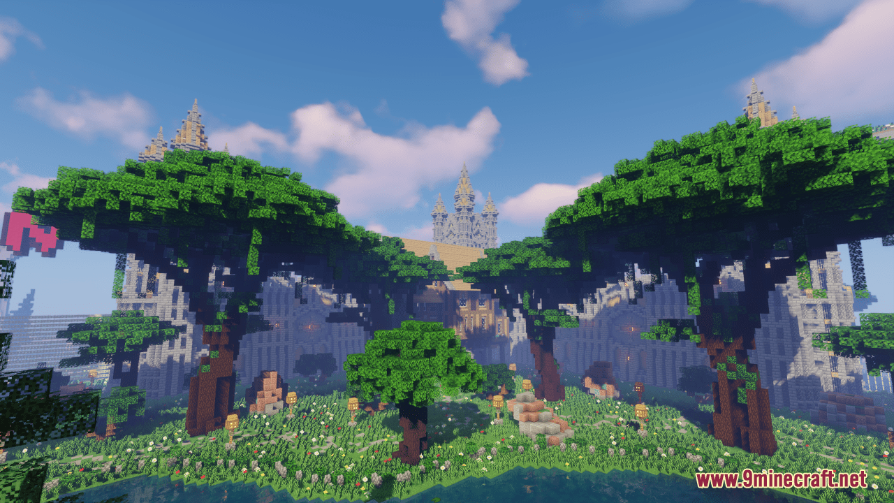 Warzone Fantasy Spawn Map (1.21.3, 1.20.1) - PvP Faction Adventure ...