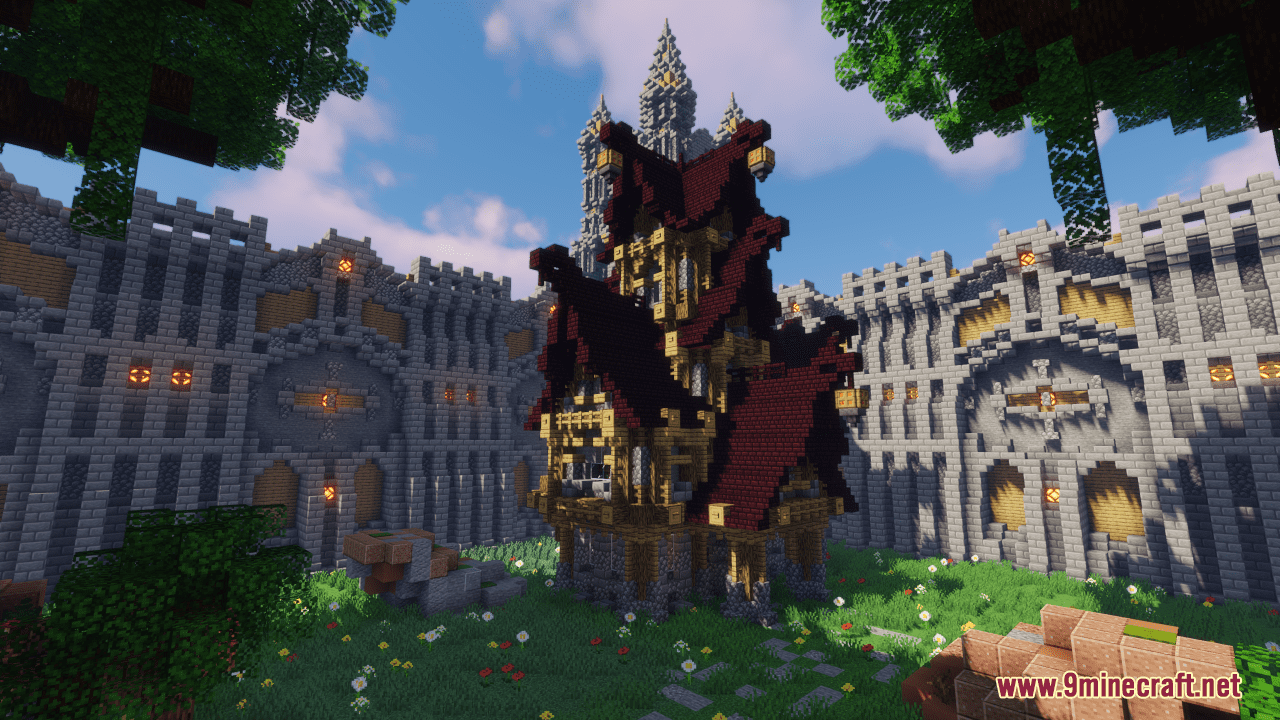 Warzone Fantasy Spawn Map (1.21.3, 1.20.1) - PvP Faction Adventure ...