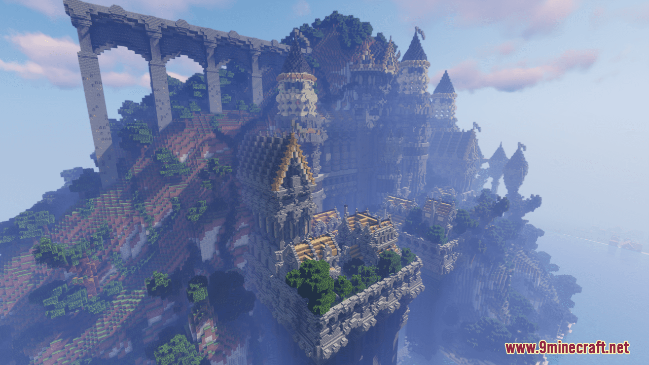 Grandeena Map (1.21.3, 1.20.1) - Cliffside Majesty - Aadhu.com
