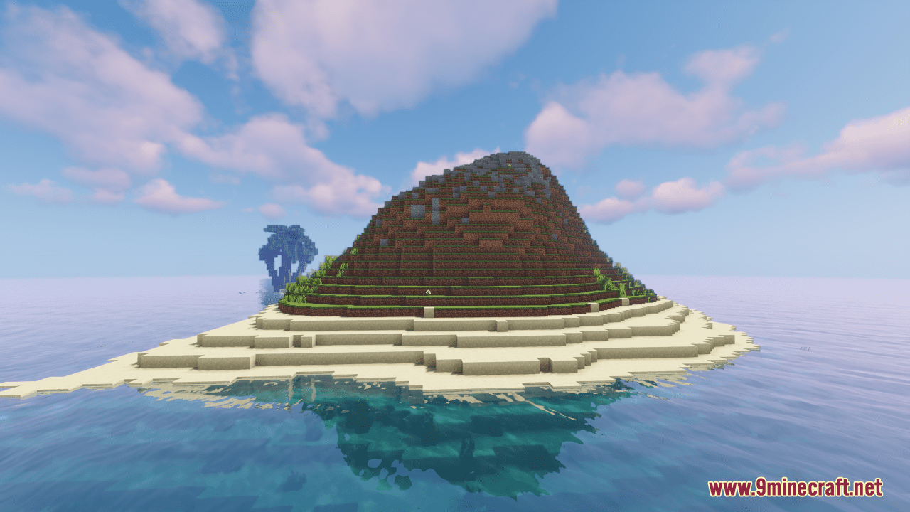 Tiny Palm Island Map (1.21.3, 1.20.1) - Ocean And Sun - Aadhu.com