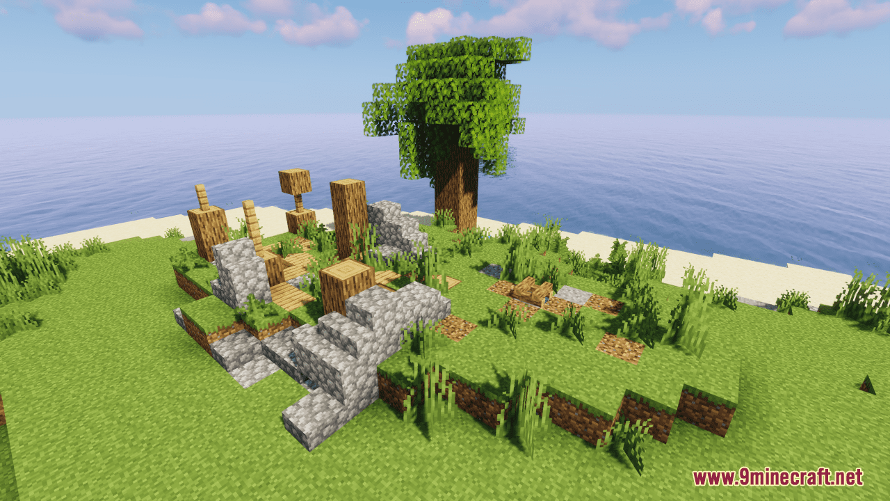 Farewell Map (1.21.3, 1.20.1) - Tiny Island Survival - Aadhu.com
