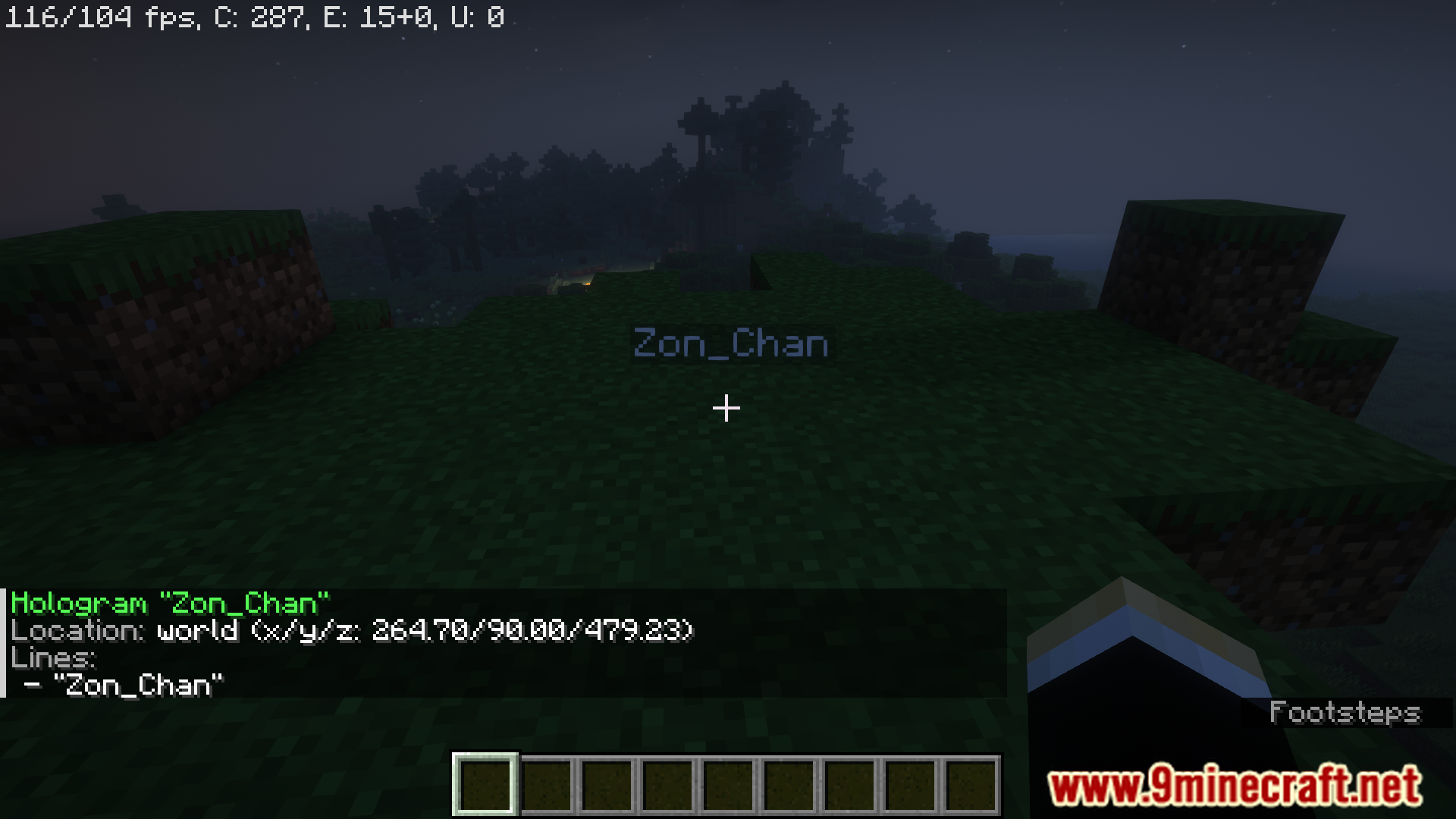 Holograms Plugin (1.12.2, 1.8.9) - A Efficient Hologram Managing Plugin ...