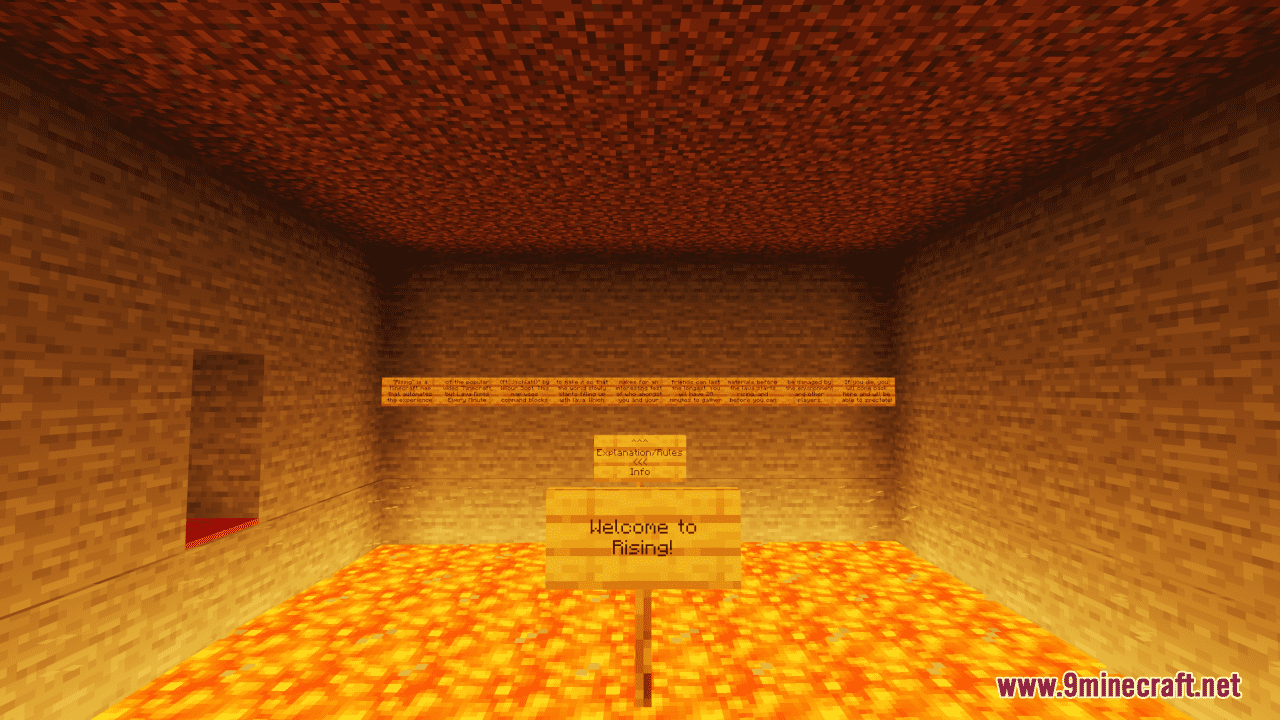 Rising Map (1.21.3, 1.20.1) - Every Minute, Lava Rises - Aadhu.com