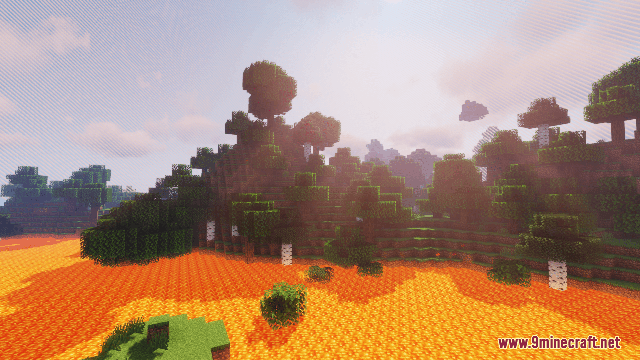Graph Rising Minecraft Rising Map (1.21.3, 1.20.1) - Every Minute, Lava Rises - Aadhu.com
