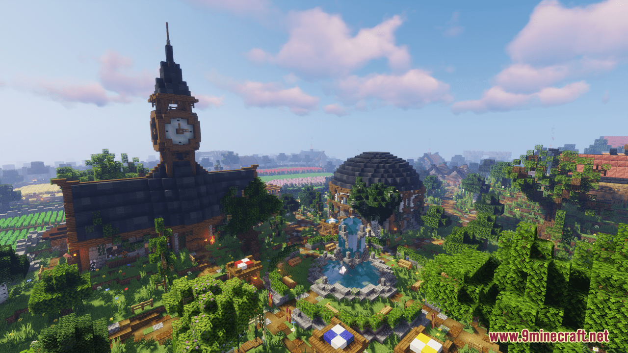 Aincardia Map (1.21.3, 1.20.1) - Medieval Fantasy World - Aadhu.com