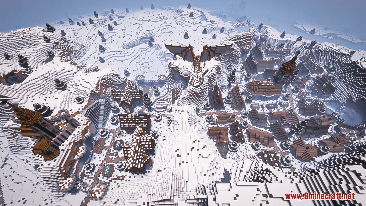 Aincardia Map (1.21.3, 1.20.1) - Medieval Fantasy World - Aadhu.com