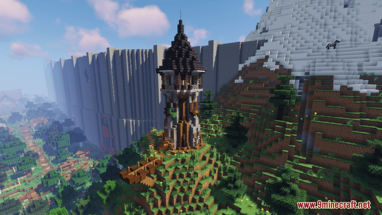 Aincardia Map (1.21.3, 1.20.1) - Medieval Fantasy World - Aadhu.com
