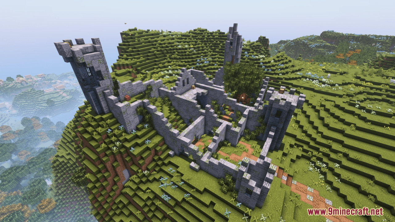 Aincardia Map (1.21.3, 1.20.1) - Medieval Fantasy World - Aadhu.com