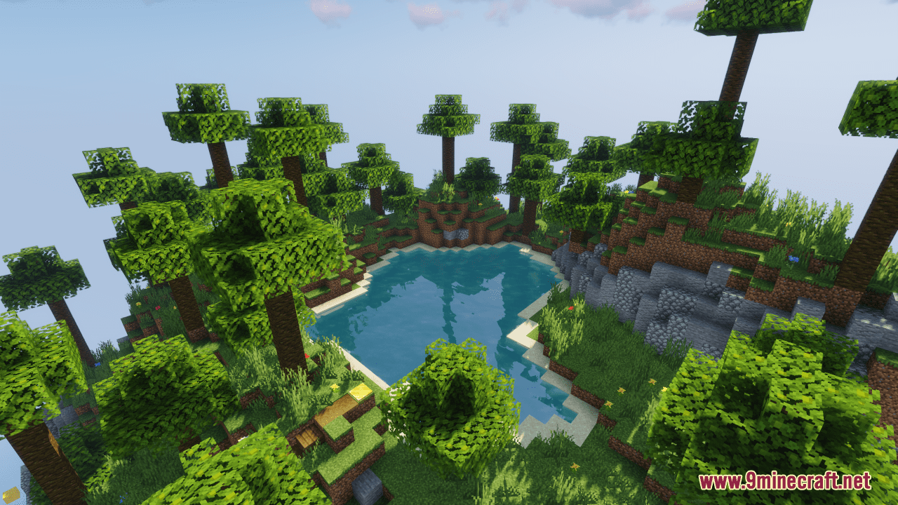 Parkour Island Map (1.21.3, 1.20.1) - A Spiraling Challenge - Aadhu.com