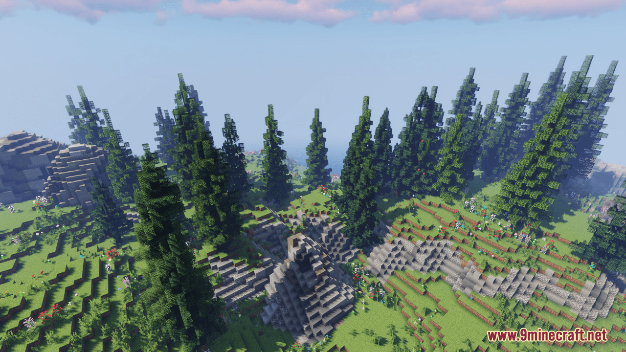 All Alone Map (1.21.3, 1.20.1) - Vast Survival Island - Aadhu.com