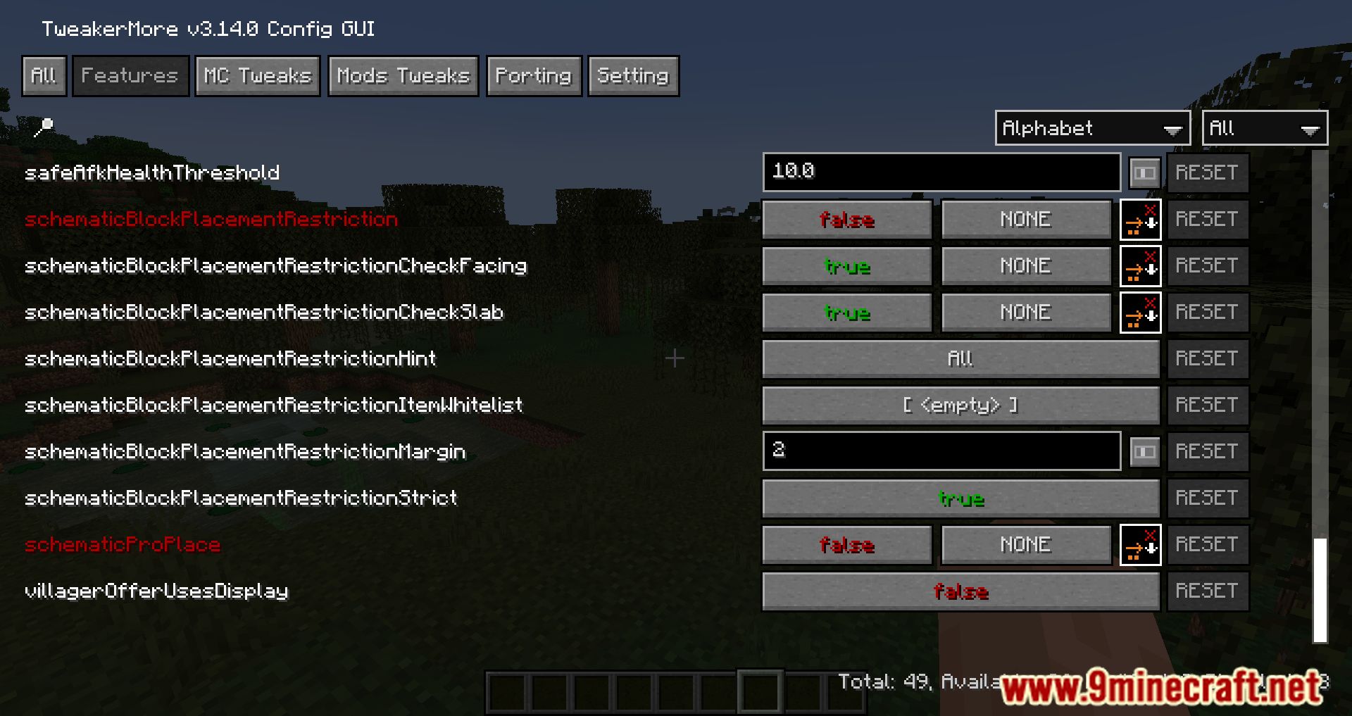 TweakerMore Mod (1.21.3, 1.20.1) - Elevate Your Minecraft Experience ...