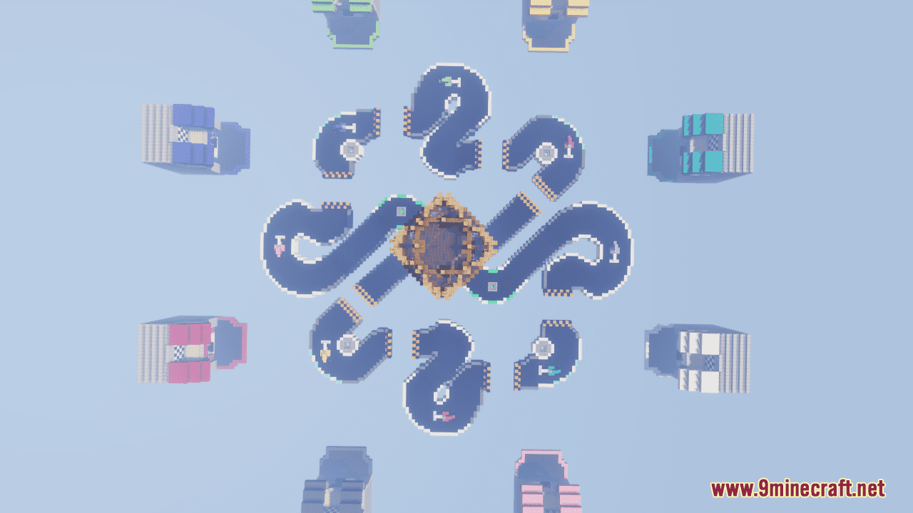 SpeedWay Bedwars Map (1.21.3, 1.20.1) - Conquer The Arena - Aadhu.com