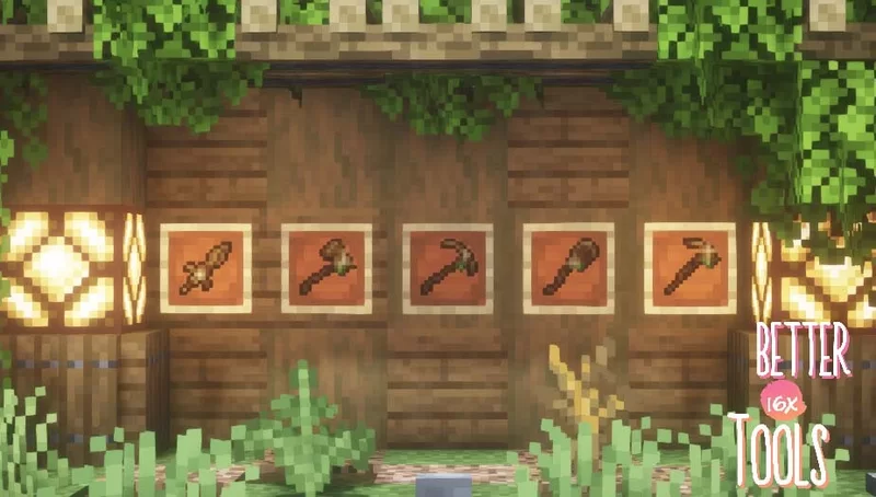 Willo's Better Tools [16x] Texture Pack (1.19) - MCPE/Bedrock - Aadhu.com