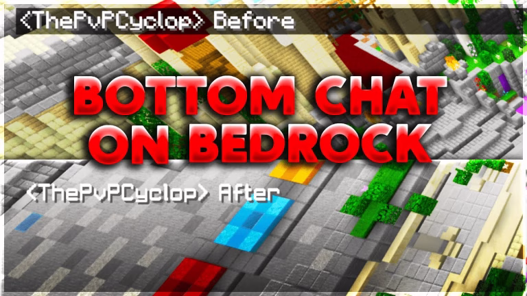 Bedrock bottom chat pack (1. 20, 1. 19) – mcpe/bedrock