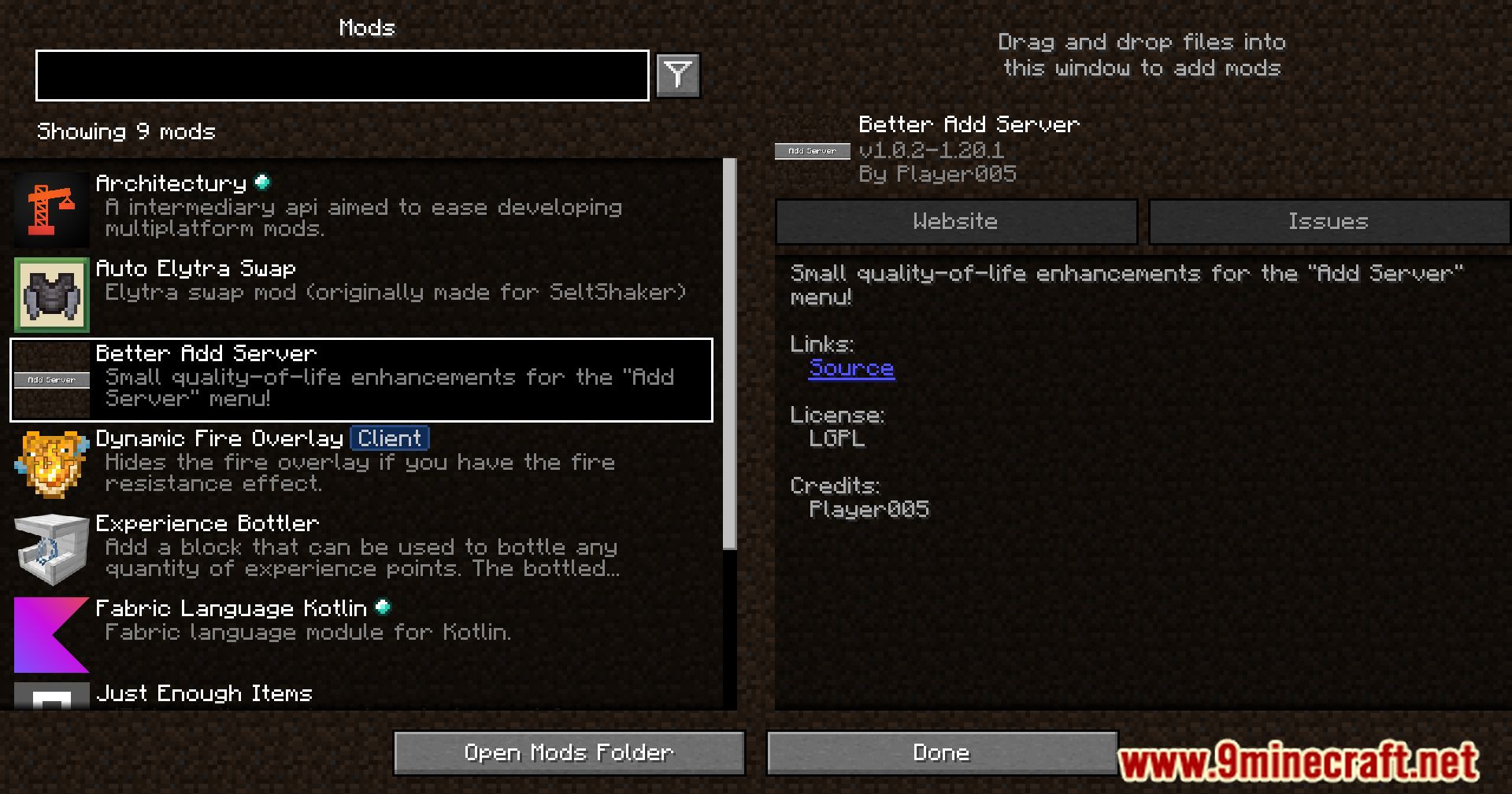 Better Add Server Mod (1.21.3, 1.20.1) - Simplify Server Management ...