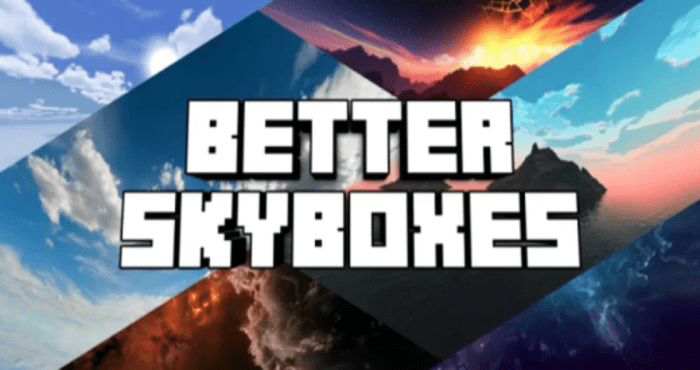 Better Skyboxes: AIO Texture Pack (1.20, 1.19) – MCPE/Bedrock
