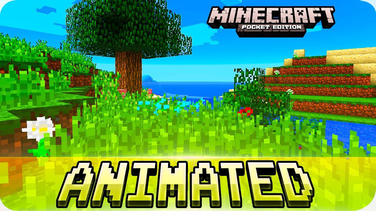 Just Animated Grass Texture Pack (1.20, 1.19) - MCPE/Bedrock - Aadhu.com
