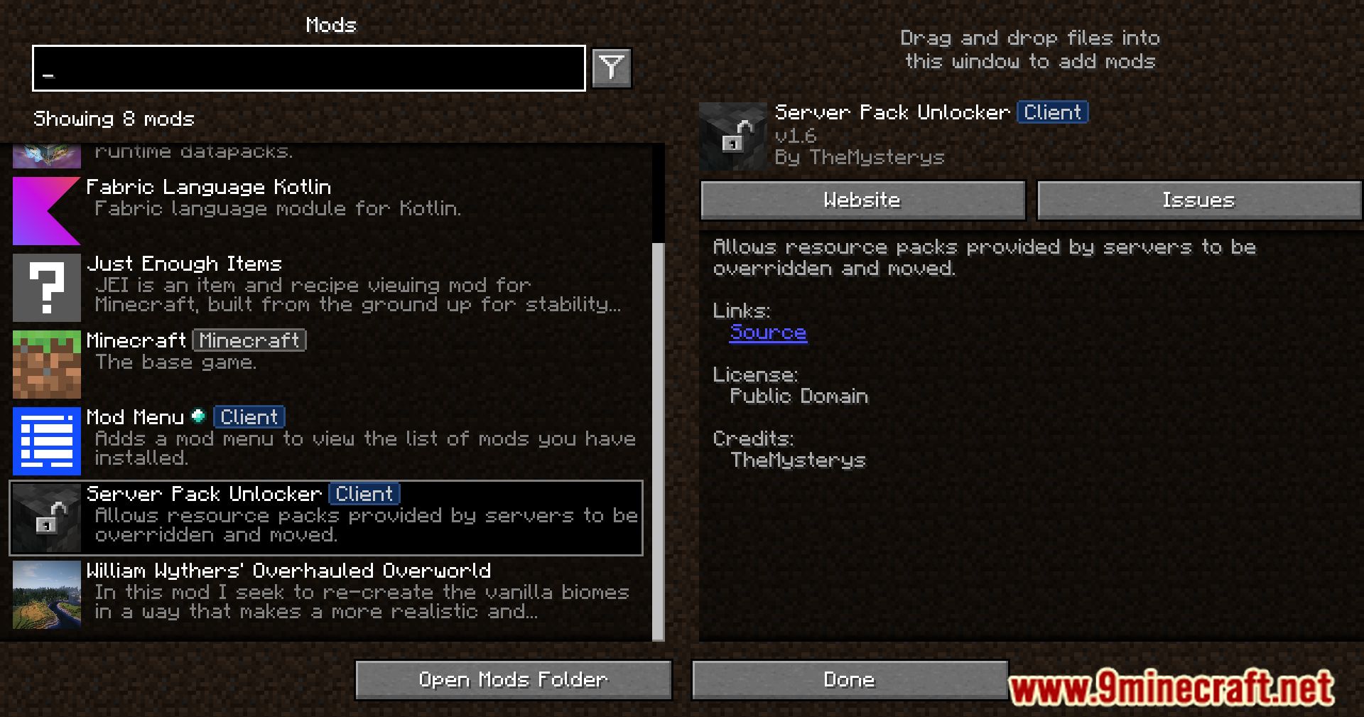 Server Pack Unlocker Mod (1.21.3, 1.20.1) - Take Control With The ...