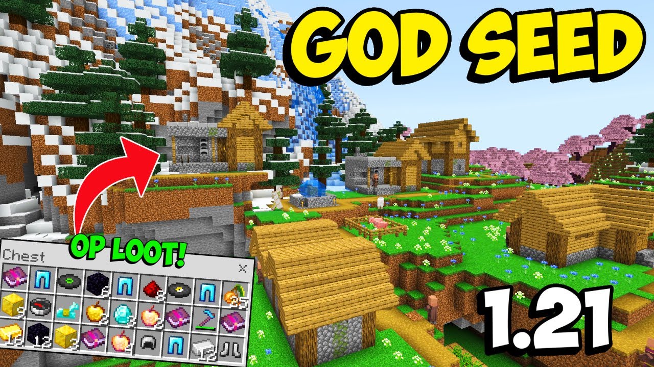 Top 3 Best New Loot Seeds For Minecraft (1.21.3, 1.21.1) - Bedrock ...