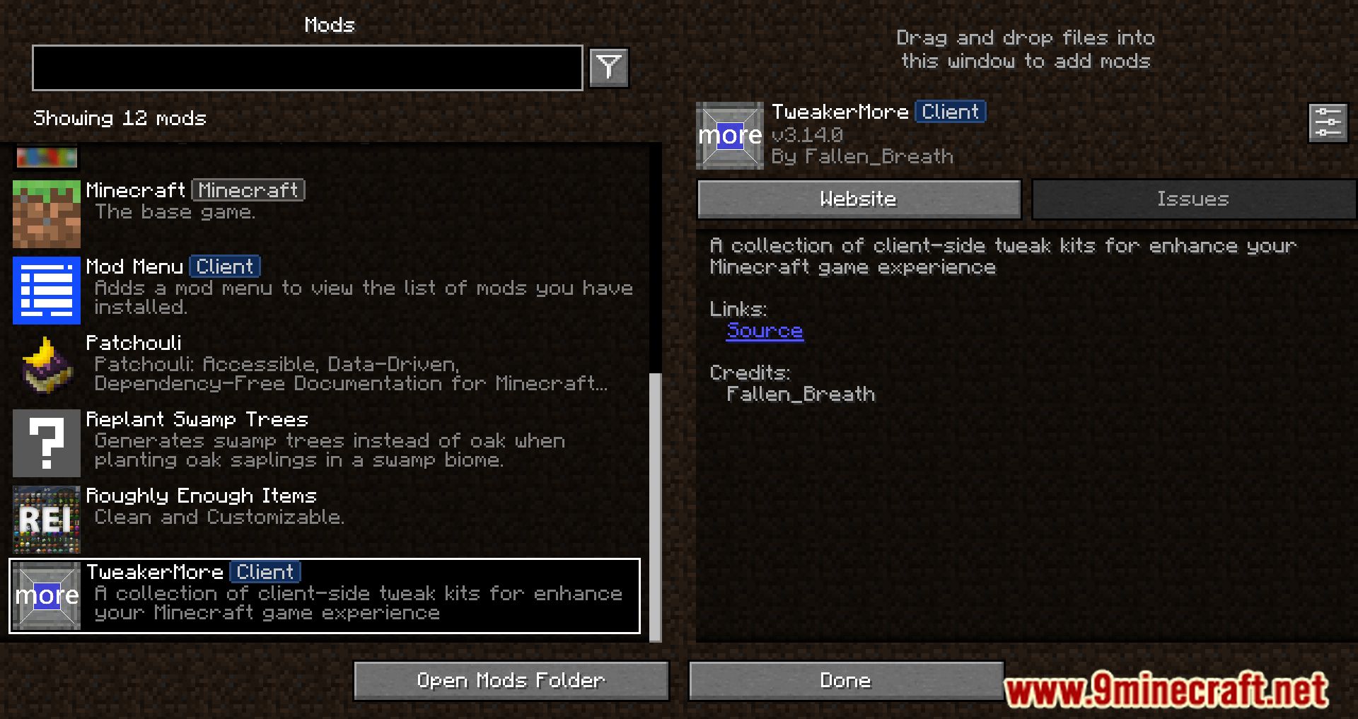 TweakerMore Mod (1.21.3, 1.20.1) - Elevate Your Minecraft Experience ...