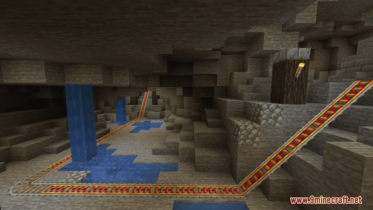 Mini Mine Parkour Map (1.21.4, 1.20.1) - Spiraling Adventure In The Mine 63 1733016009 913 mini mine parkour map 1214 1201 spiraling adventure in