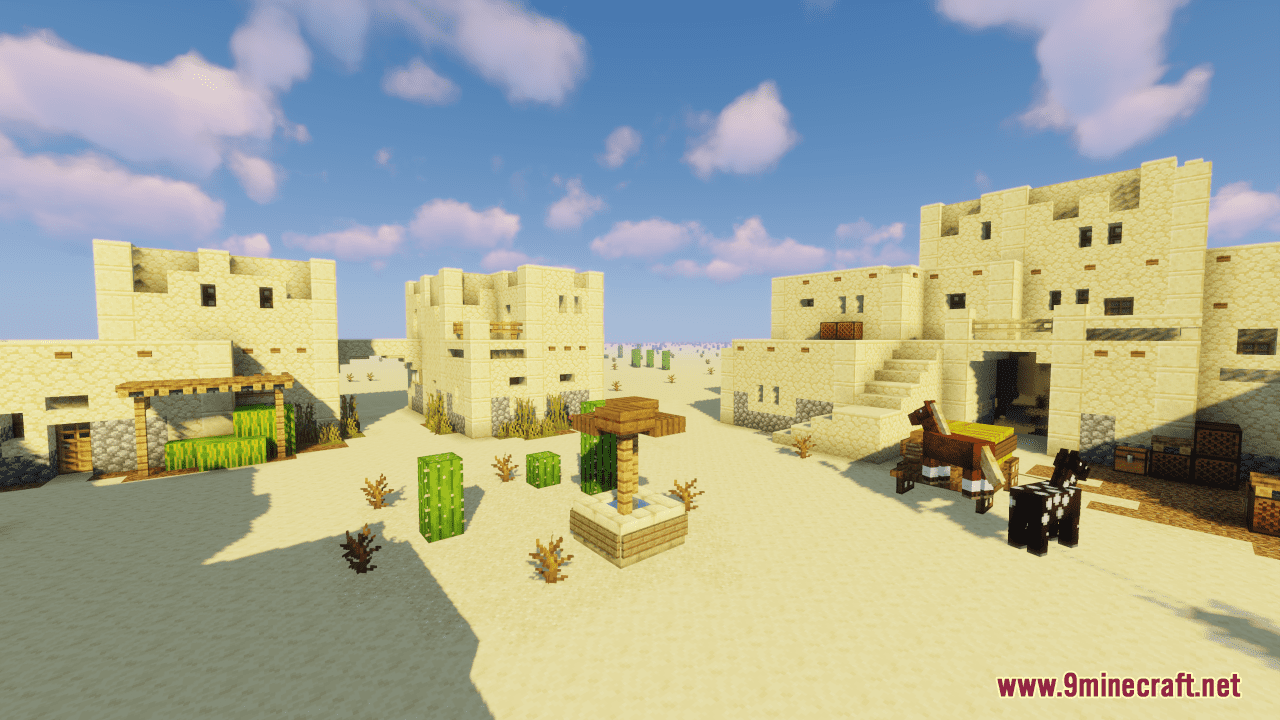 Arab Village Map (1.21.4, 1.20.1) - Arabesque Oasis 49 1733081650 930 arab village map 1214 1201 arabesque oasis