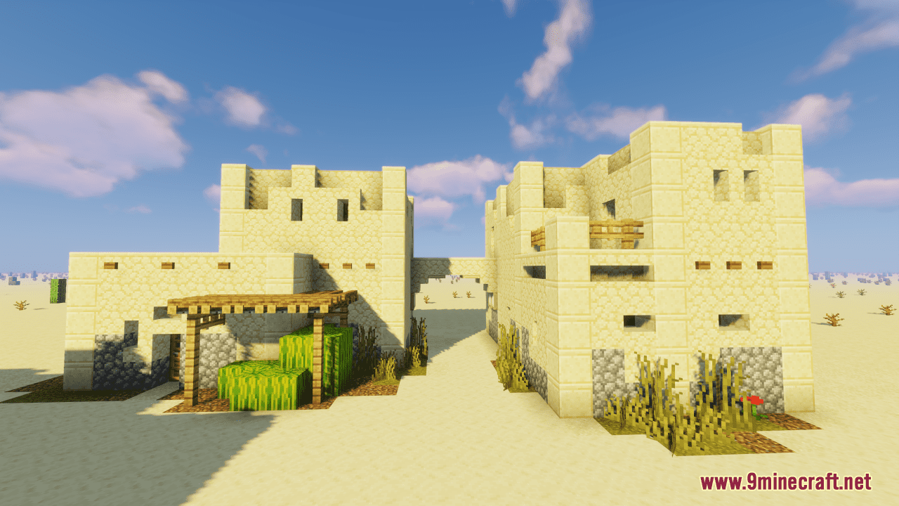 Arab Village Map (1.21.4, 1.20.1) - Arabesque Oasis 55 1733081652 379 arab village map 1214 1201 arabesque oasis