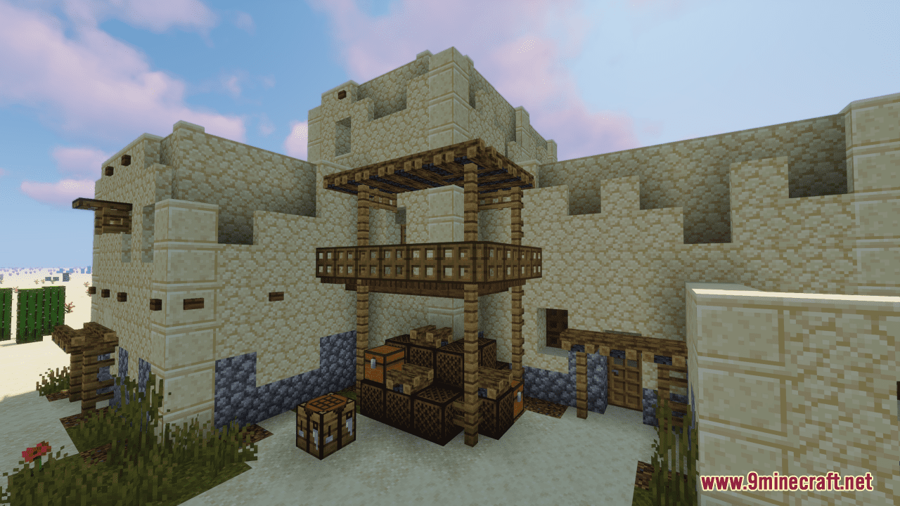 Arab Village Map (1.21.4, 1.20.1) - Arabesque Oasis 63 1733081655 883 arab village map 1214 1201 arabesque oasis