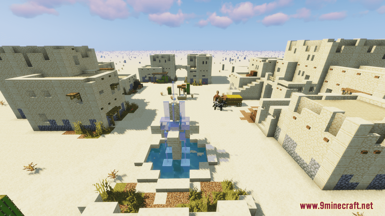 Arab Village Map (1.21.4, 1.20.1) - Arabesque Oasis 65 1733081656 157 arab village map 1214 1201 arabesque oasis