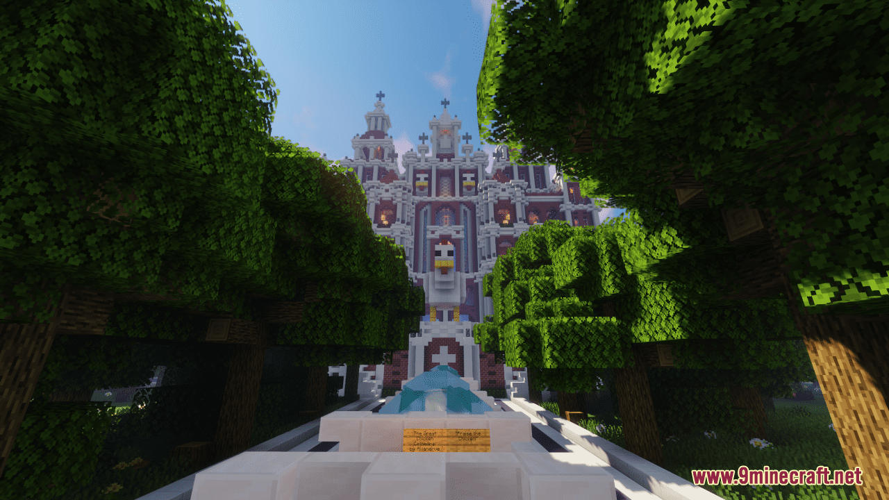The Great Chicken Cathedral Map (1.21.4, 1.20.1) - Praise The Great Chicken! 57 1733103406 171 the great chicken cathedral map 1214 1201 praise the
