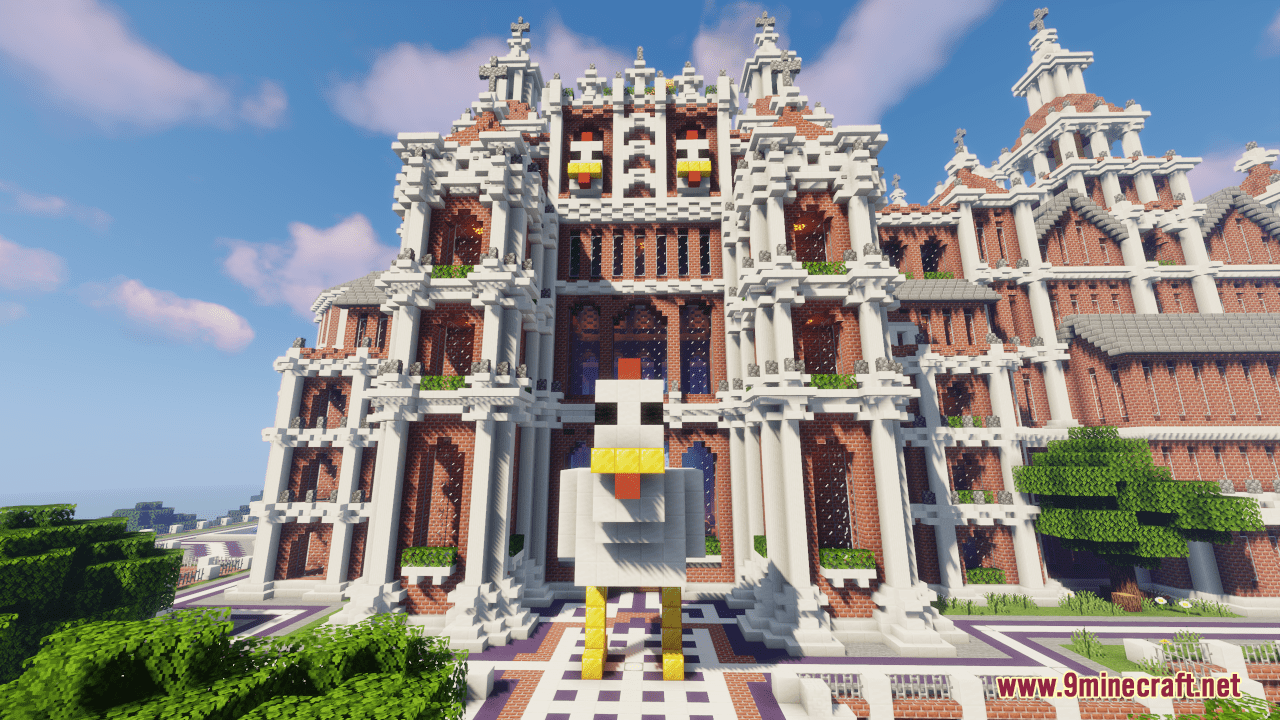 The Great Chicken Cathedral Map (1.21.4, 1.20.1) - Praise The Great Chicken! 65 1733103409 542 the great chicken cathedral map 1214 1201 praise the