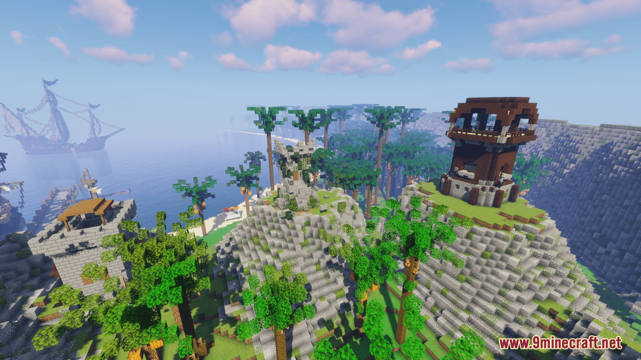 The Horseshoe Map Island (1.21.4, 1.20.1) - Pirate Adventure Island 55 1733205451 952 the horseshoe map island 1214 1201 pirate adventure island