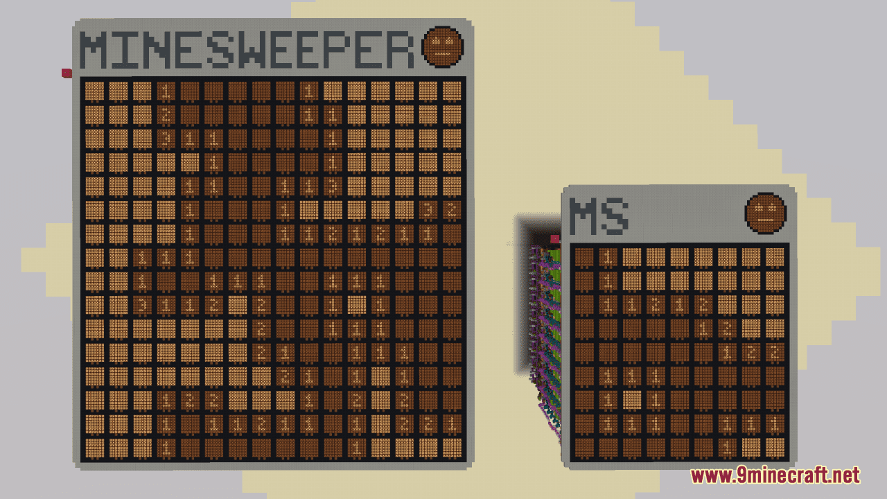 Minesweeper Map (1.21.4, 1.20.1) - Redstone Marvel 47 1733227227 525 minesweeper map 1214 1201 redstone marvel