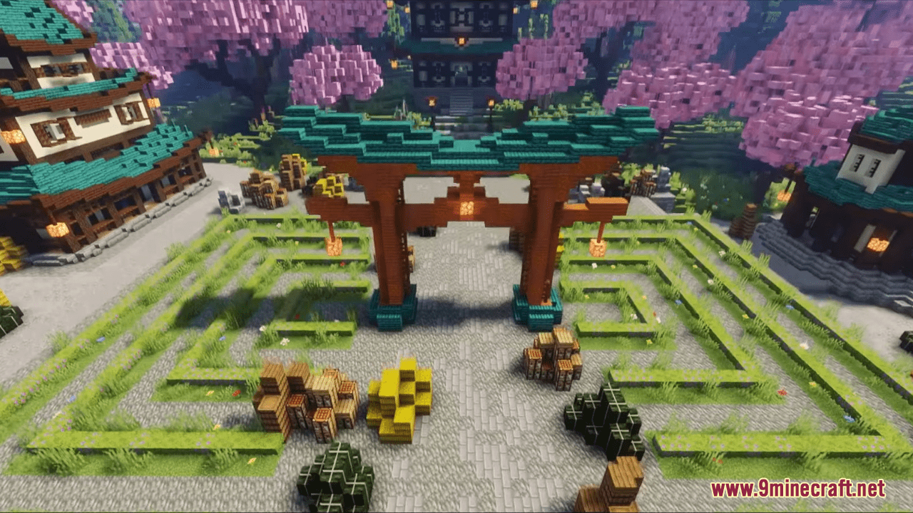 Japanese City Map (1.21.4, 1.20.1) - City On Custom Island 59 1733292740 775 japanese city map 1214 1201 city on custom island