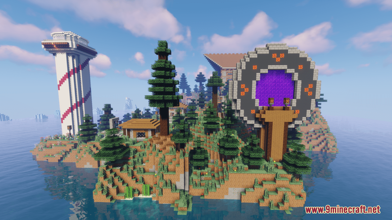 One Island Map (1.21.4, 1.20.1) - Normal Survival Map - Aadhu.com