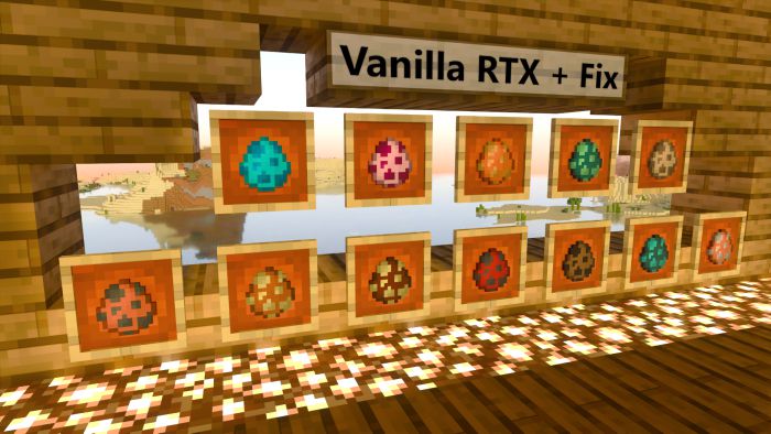 RTX Bug Fix Texture Pack (1.19) - MCPE/Bedrock - Aadhu.com