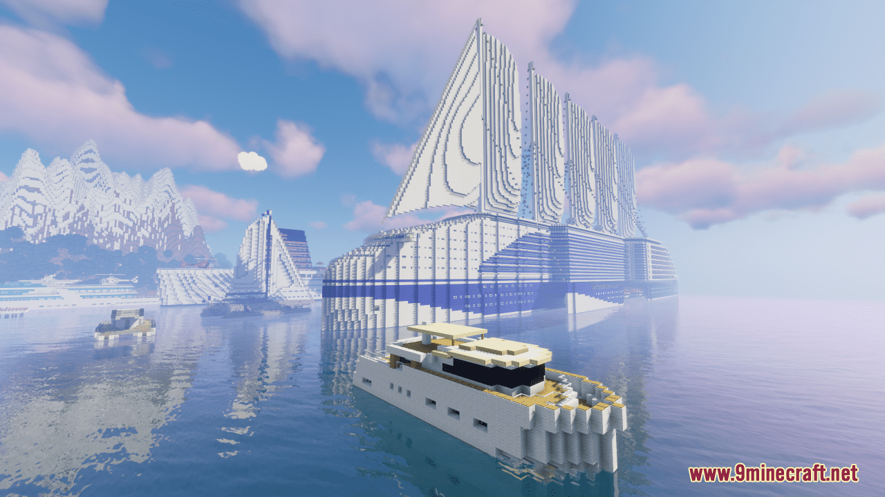 Lilypad City Map (1.21.4, 1.20.1) - Floating City! - Aadhu.com