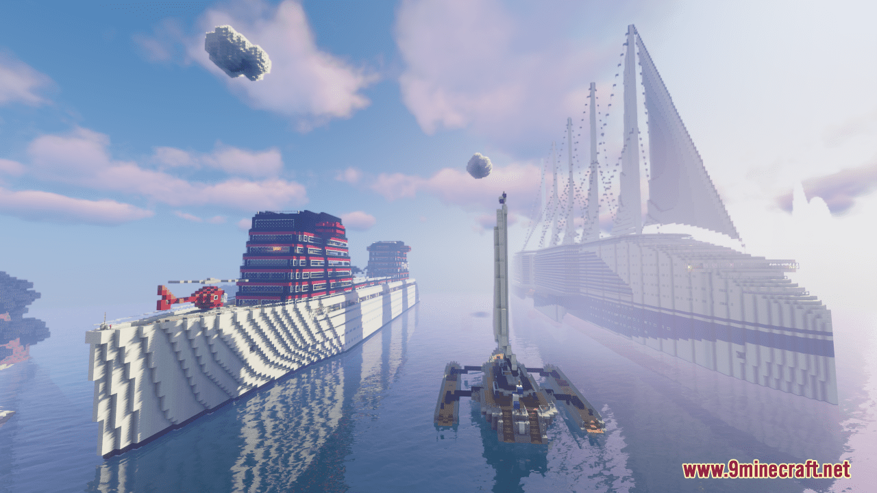Lilypad City Map (1.21.4, 1.20.1) - Floating City! - Aadhu.com
