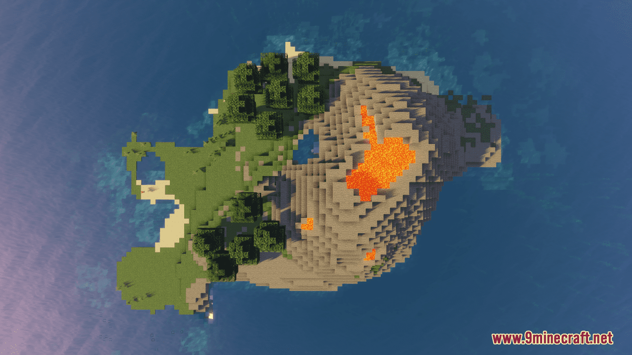 Survival Island Map (1.21.4, 1.20.1) - Castaway Chronicles - Aadhu.com