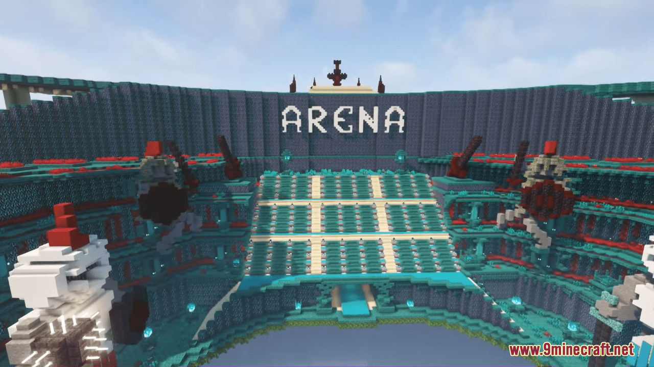 Minecraft PVP Arena Map (1.21.4, 1.20.1) - An Arena For Epic Battles ...