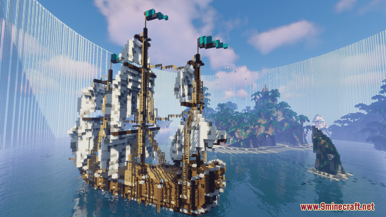 Breeze Island 2 Map (1.21.4, 1.20.1) - Survival Games Map - Aadhu.com