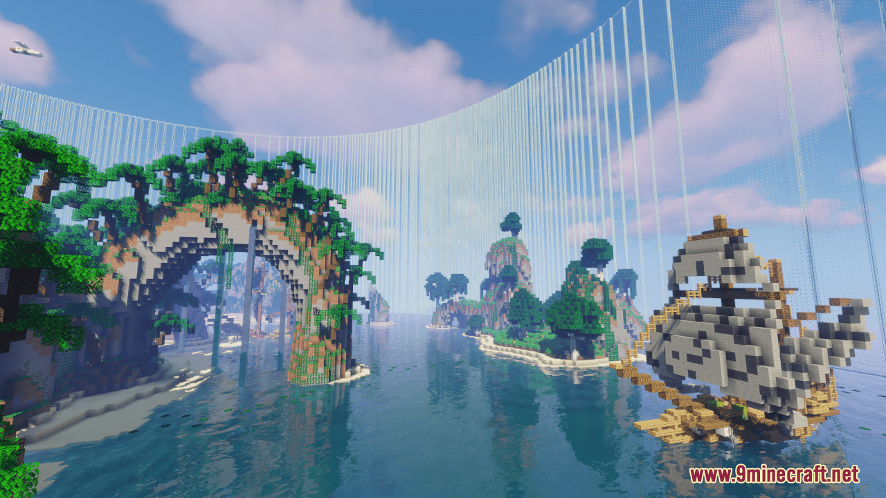 Breeze Island 2 Map (1.21.4, 1.20.1) - Survival Games Map - Aadhu.com