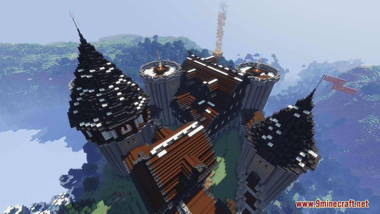 Dark Oak Castle Map (1.20.4, 1.19.4) - Shadowed Majesty - Aadhu.com