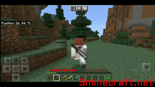 Item On Back Texture Pack (1.19) - MCPE/Bedrock Back Tools - Aadhu.com