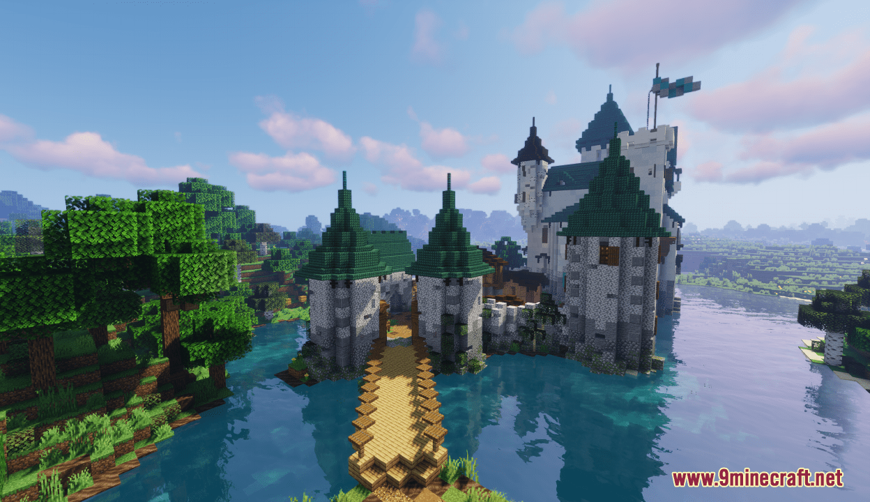 Klčova Hrad Map (1.20.4, 1.19.4) - Medieval Castle - Aadhu.com