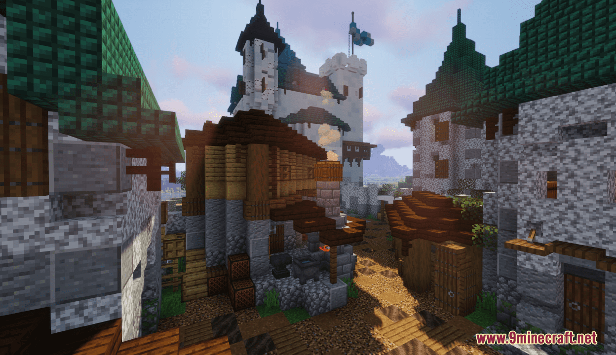 Klčova Hrad Map (1.20.4, 1.19.4) - Medieval Castle - Aadhu.com
