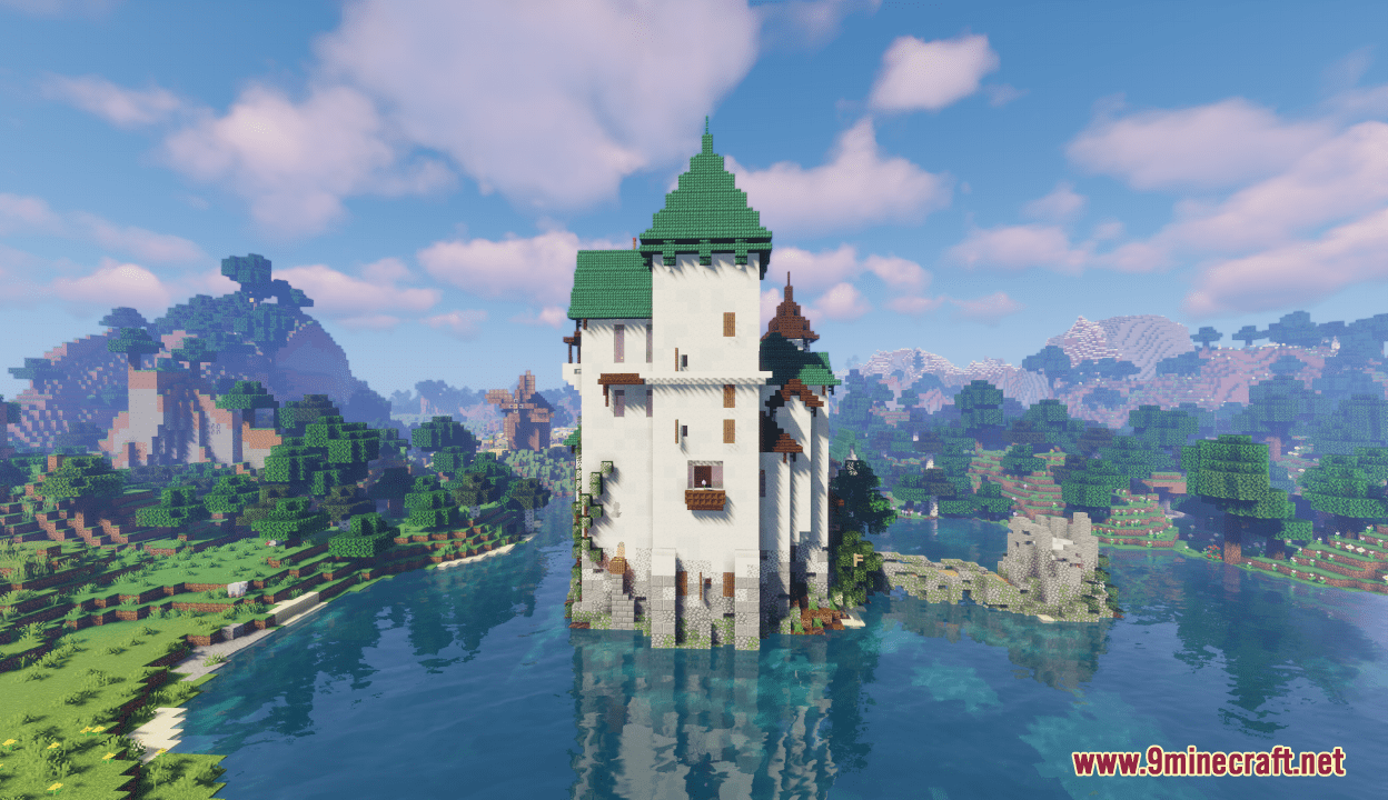 Klčova Hrad Map (1.20.4, 1.19.4) - Medieval Castle - Aadhu.com