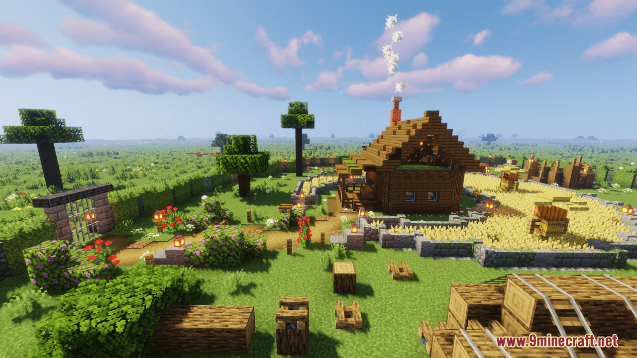 Moon Shaped Farm Map (1.20.4, 1.19.4) - Lunar Harvest 55 1734268268 362 moon shaped farm map 1204 1194 lunar harvest